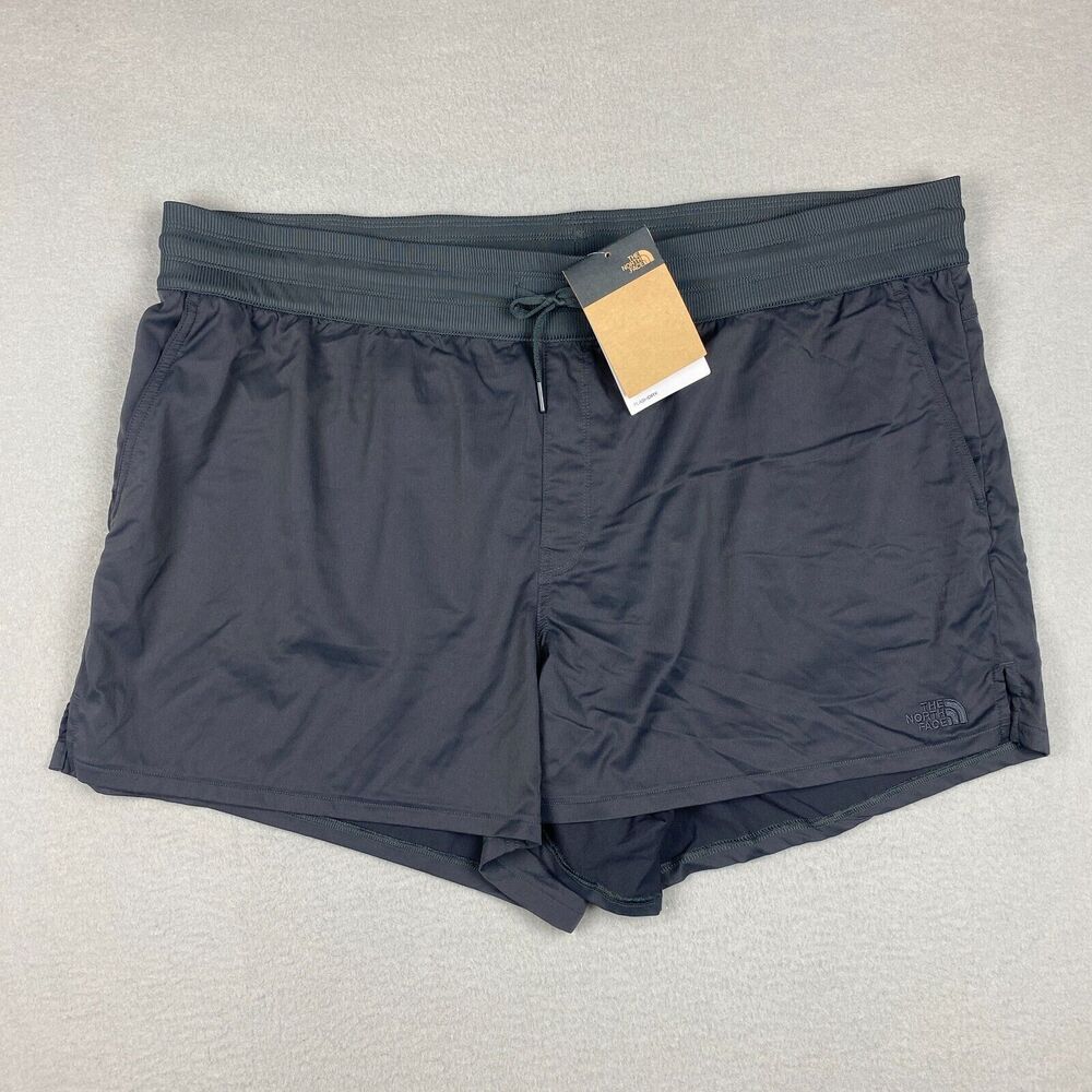 The North Face Women's 3X Aphrodite Motion Short Bermuda Asphalt Grey Hiking NEW